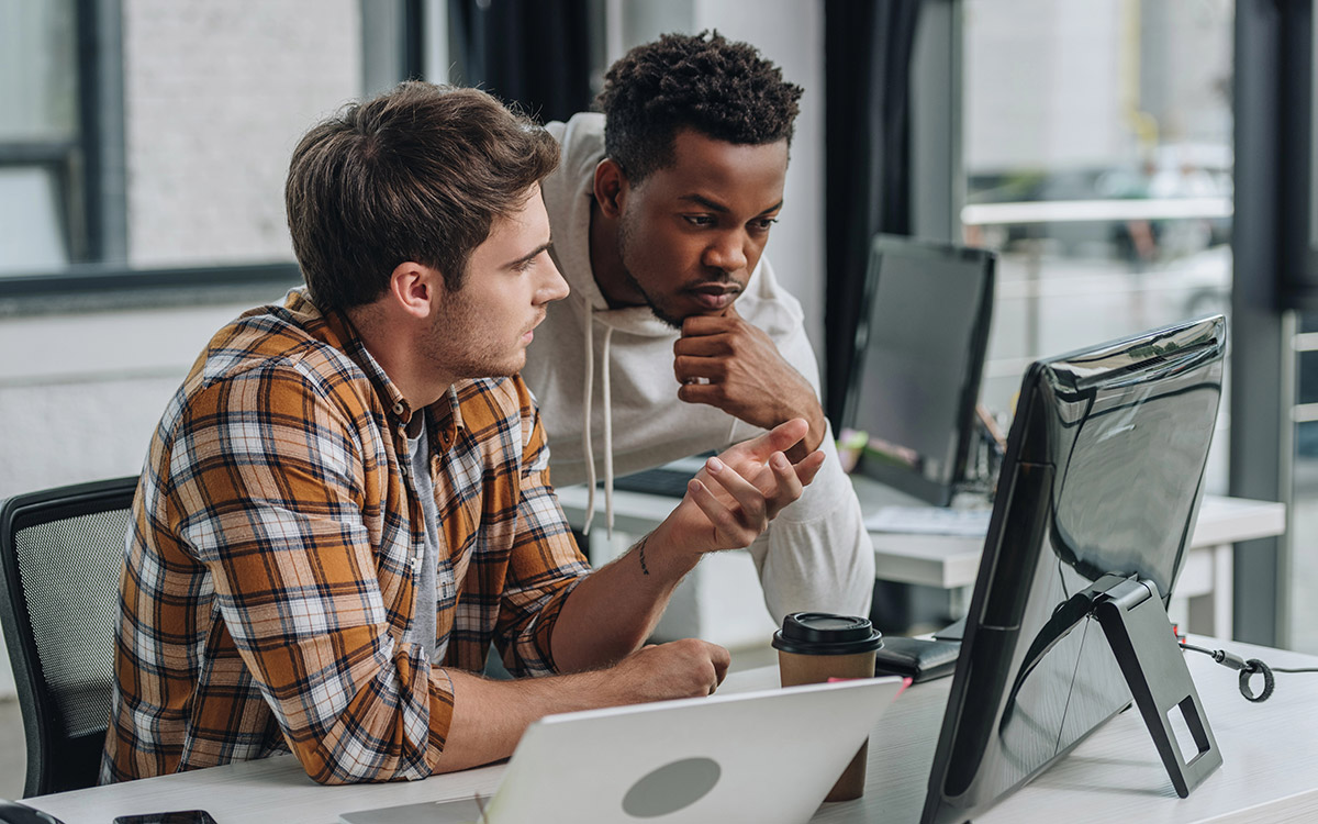 team working on process identification