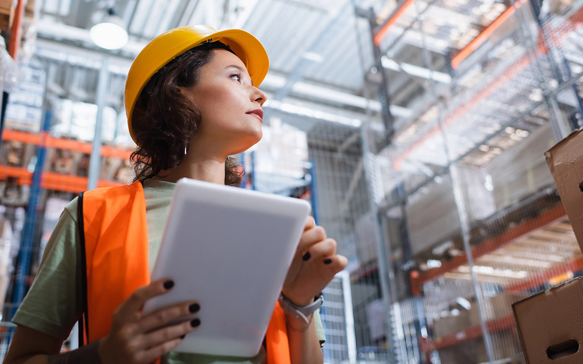 woman supply chain management